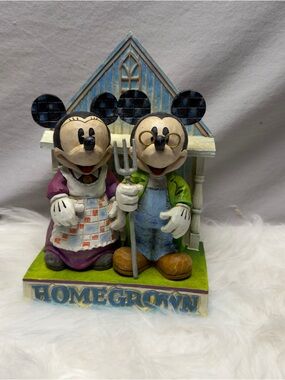 Homegrown Farmhouse Mouse Couple Figurine Jim Shore